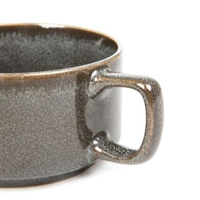 Кружка Homla MYSTIC 360 мл Сірий - 2 Кружка Homla MYSTIC 360 мл Сірий 218730 фото - 2