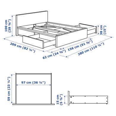 IKEA MALM (ИКЕА МАЛЬМ) 99022668 фото - 21