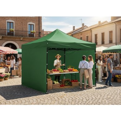 Садова альтанка Garden Line 3x3 м Зелений NAM7472 фото - 23