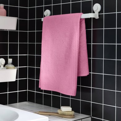 Полотенце для тела VAGSJON 100x150 см Розовый - 4 IKEA Полотенце для тела VAGSJON 100x150 см Розовый (ИКЕА ВАГСЁН) 90609932 фото - 4