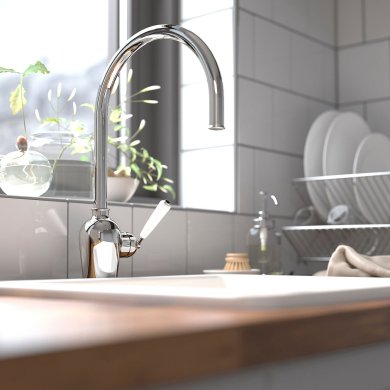 Кухонний змішувач INSJÖN - 8 IKEA Кухонний змішувач INSJÖN (ИКЕА INSJÖN) 70370125 фото - 8