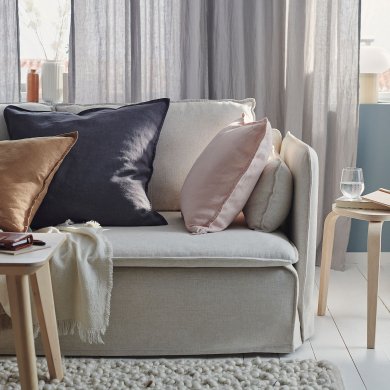 IKEA Декоративная наволочка DYTAG 65x65 см Серый (ИКЕА ДИТАГ) 40517685 фото - 4