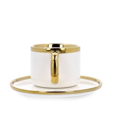 Чашка с блюдцем Homla SINNES 200 мл Белый 200460 фото - 3