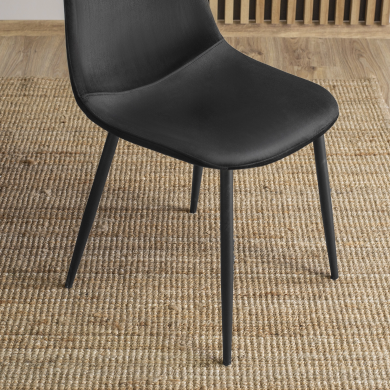 Обідній стілець Mebel Elit OSCAR Чорний - 11 Обідній стілець Mebel Elit OSCAR Чорний ME.OSCAR/CZ/V/K фото - 11