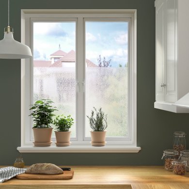 IKEA Віконна плівка PUCKELFLY 50х150 см Візерунок (ИКЕА ПАКЕЛФЛИ) 10585119 фото - 4