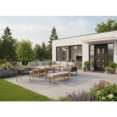 Комплект садовой мебели Garden Line OTTAWA Серый ALM8154 фото - 6