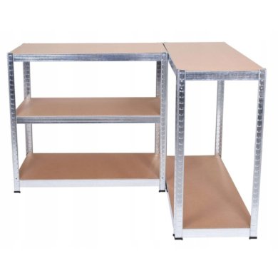 Комплект стеллажей Garden Line 3 шт Серебристый - 4 Комплект стеллажей Garden Line 3 шт Серебристый GWI9399 фото - 4