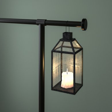 Штанга для стола HELGEO 115-235 см Черный - 8 IKEA Штанга для стола HELGEO 115-235 см Черный (ИКЕА ХЕЛЬГЕО) 50562050 фото - 8