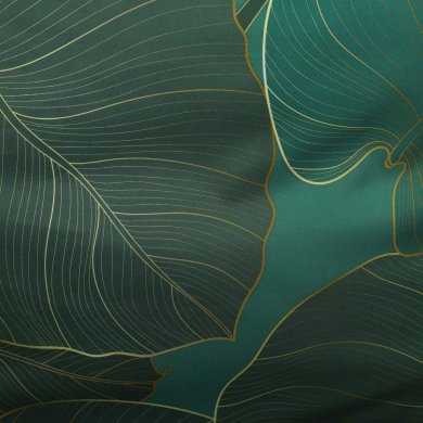 Комплект постільної білизни Homla GALLO 160x200 см Зелений 208857 фото - 4