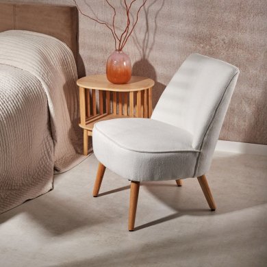 Крісло м'яке Homla SOAL Екрю - 6 Крісло м'яке Homla SOAL Екрю 233394 фото - 6