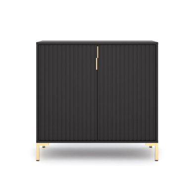 Комод Mebel Elit TORELLO 2 Чорний - 3 Комод Mebel Elit TORELLO 2 Чорний W.FLINN/FL06/CZ/CZMAT/ZL/KOM2D фото - 3