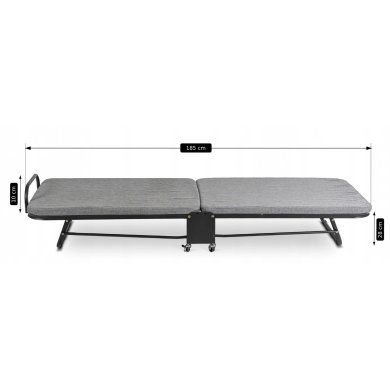 Складной шезлонг Mebel Elit CASSINI Серый ME.CASSINI/P/T/LOZ фото - 11