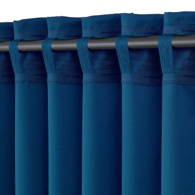IKEA Шторы MAJGULL 145х300 см 2 шт Темно-синий (ИКЕА МАЙГУЛЛ) 50569749 фото - 2