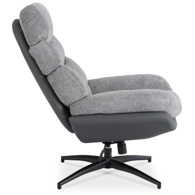 Кресло мягкое поворотное Mebel Elit ASTURIA Серый ME.ASTURIA/P/T/P/E/CZ/FW фото - 3