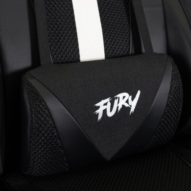 Геймерское кресло Mebel Elit FURY Черно-белый - 12 Геймерское кресло Mebel Elit FURY Черно-белый ME.FURY/CZ/B/E/T/FO фото - 12