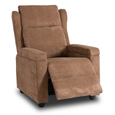 Крісло м'яке розкладне з реклайнером Mebel Elit SPENCER Velvet Коричневий - 3 Крісло м'яке розкладне з реклайнером Mebel Elit SPENCER Velvet Коричневий ME.SPENCER/BR/SZTR/FW фото - 3