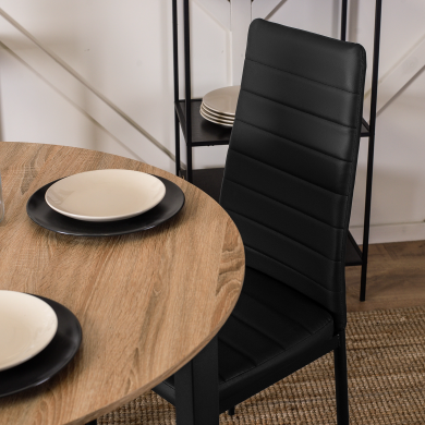 Обеденный стул Mebel Elit NARIS Черный - 7 Обеденный стул Mebel Elit NARIS Черный ME.NARIS/CZ/E/K фото - 7