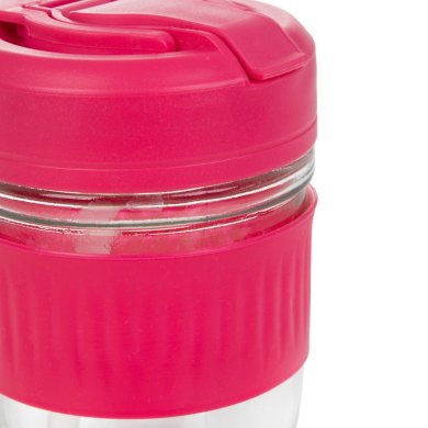 Кружка для воды Homla IDEUS 0,35 л | Розовый / Прозрачный 215562 фото - 5