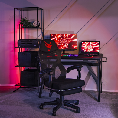 Геймерское кресло Mebel Elit BING Черный - 7 Геймерское кресло Mebel Elit BING Черный ME.BING/CZ/CZ/T/FO фото - 7