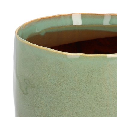 Кашпо Homla RONA 15,5x14,5 см Зеленый 206330 фото - 3