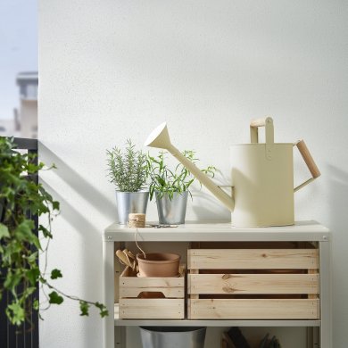 IKEA Лійка SALLADSKAL 9 л Бежевий (ИКЕА САЛЛАДСКАЛ) 50585570 фото - 3