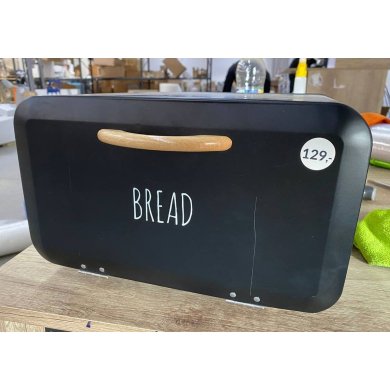 УЦЕНКА Хлебница Homla BIEN 33x24x19 см Черный brak/234518 фото - 5