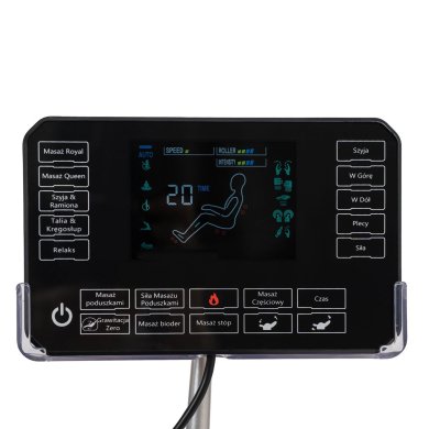 Крісло масажне Mebel Elit SX ULTRA PRO Сірий ME.SXULTRAPRO/P/E/FW фото - 10