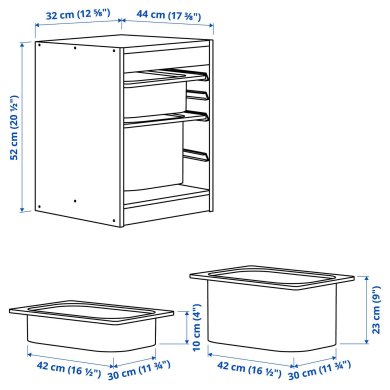 IKEA TROFAST (ИКЕА ТРУФАСТ) 29601992 фото - 4