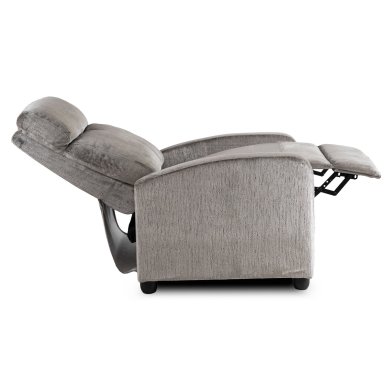 Кресло мягкое раскладное с реклайнером Mebel Elit DANNY Welur Серый - 6 Кресло мягкое раскладное с реклайнером Mebel Elit DANNY Welur Серый ME.DANNY/P/V/FW фото - 6