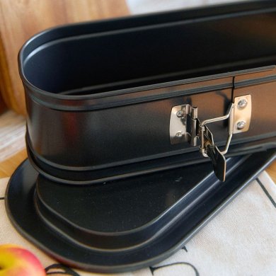 Форма для выпечки Homla FEBE 30х11х8 см Черный - 4 Форма для выпечки Homla FEBE 30х11х8 см Черный 228073 фото - 4