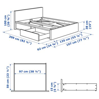 IKEA MALM (ИКЕА МАЛЬМ) 69068224 фото - 17