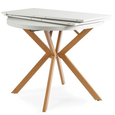 Раскладной обеденный стол Mebel Elit DORIAN Белый ME.DORIAN/B/DREW/S фото - 3