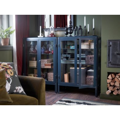 Вітрина FABRIKÖR - 18 IKEA Вітрина FABRIKÖR (ИКЕА Сталь, закаленное стекло) 00363171 фото - 18