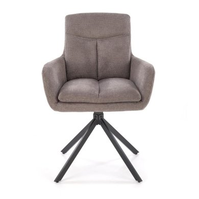 Обеденный стул поворотный Halmar K536 Пепельный V-CH-K/536-KR-POPIELATY фото - 5