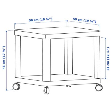 IKEA Журнальный стол TINGBY Красный (ИКЕА ТИНГБИ) 80457439 фото - 9
