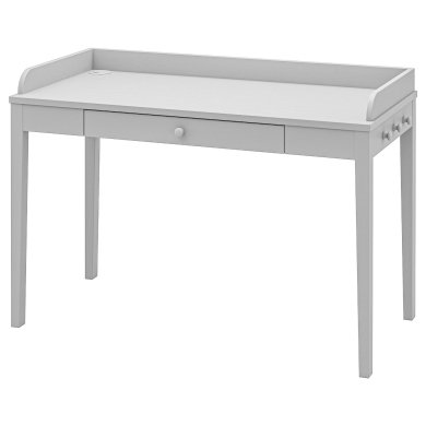 IKEA Письменный стол SMYGA Серый (ИКЕА СМИГА) 40480781