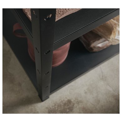 IKEA Стелаж BROR Чорний (ИКЕА БРОР) 29471759 фото - 4