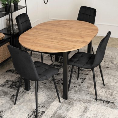 Розкладний обідній стіл Mebel Elit JAMES Дуб крафт - 10 Розкладний обідній стіл Mebel Elit JAMES Дуб крафт B.JAMES/DC/CZ/S фото - 10