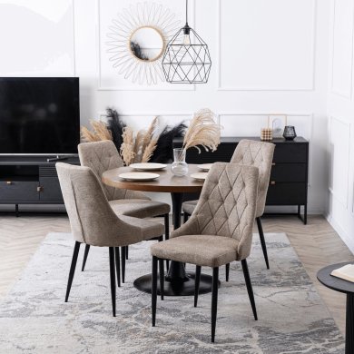 Обеденный стул Mebel Elit CORK 2 Бежевый ME.CORK2/BZ/T/K фото - 5