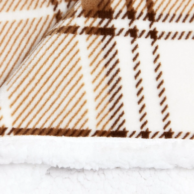 Плед Homla CORTEL 150x200 см Коричневый - 2 Плед Homla CORTEL 150x200 см Коричневый 219304 фото - 2