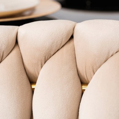 Обідній стілець Mebel Elit CAPI Welur Кремовий ME.CAPI/KR/ZL/V/K фото - 9