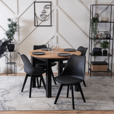 Обеденный стул Mebel Elit SCANDI Черный ME.SCANDI/CZ/CZ/PL/K фото - 5