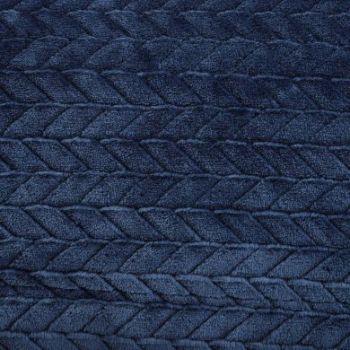 Плед Homla LAREN 150x200 см Темно-синій 220801 фото - 3
