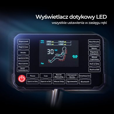 Крісло масажне Mebel Elit RX ULTRA PRO MAX Бежевий ME.RXULTRAPROMAX/BZ/E/FW фото - 30