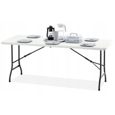 Складной туристический стол Garden Line 240 см Белый ZUM2514 фото - 2