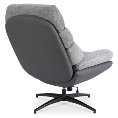 Кресло мягкое поворотное Mebel Elit ASTURIA Серый ME.ASTURIA/P/T/P/E/CZ/FW фото - 4
