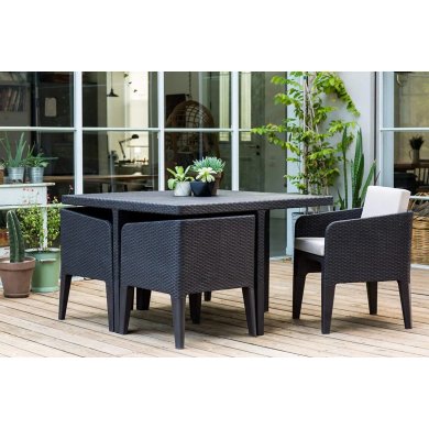 Комплект садовой мебели Keter COLUMBIA SET5 Графит 247480 фото - 3