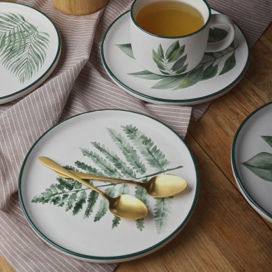 Десертна тарілка Homla BLYDE 20 см Принт 203304 фото - 5