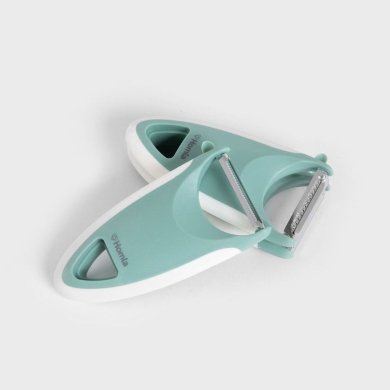 Набір овочечисток Homla EASY COOK 3 шт Зелений 234157 фото - 2