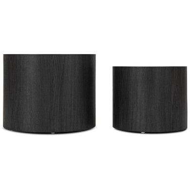 Комплект журнальних столів Mebel Elit LEILA 2 шт Чорний - 3 Комплект журнальних столів Mebel Elit LEILA 2 шт Чорний ME.LEILA/CZ/L фото - 3